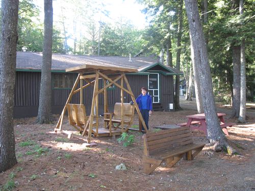 Maine Cabin Rental - Horseshoe Pits